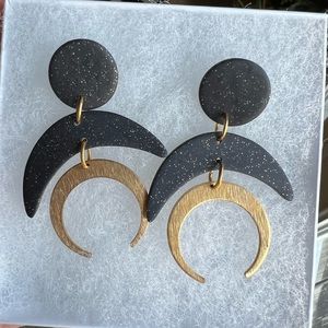 Imperfectly Co polymer clay earrings